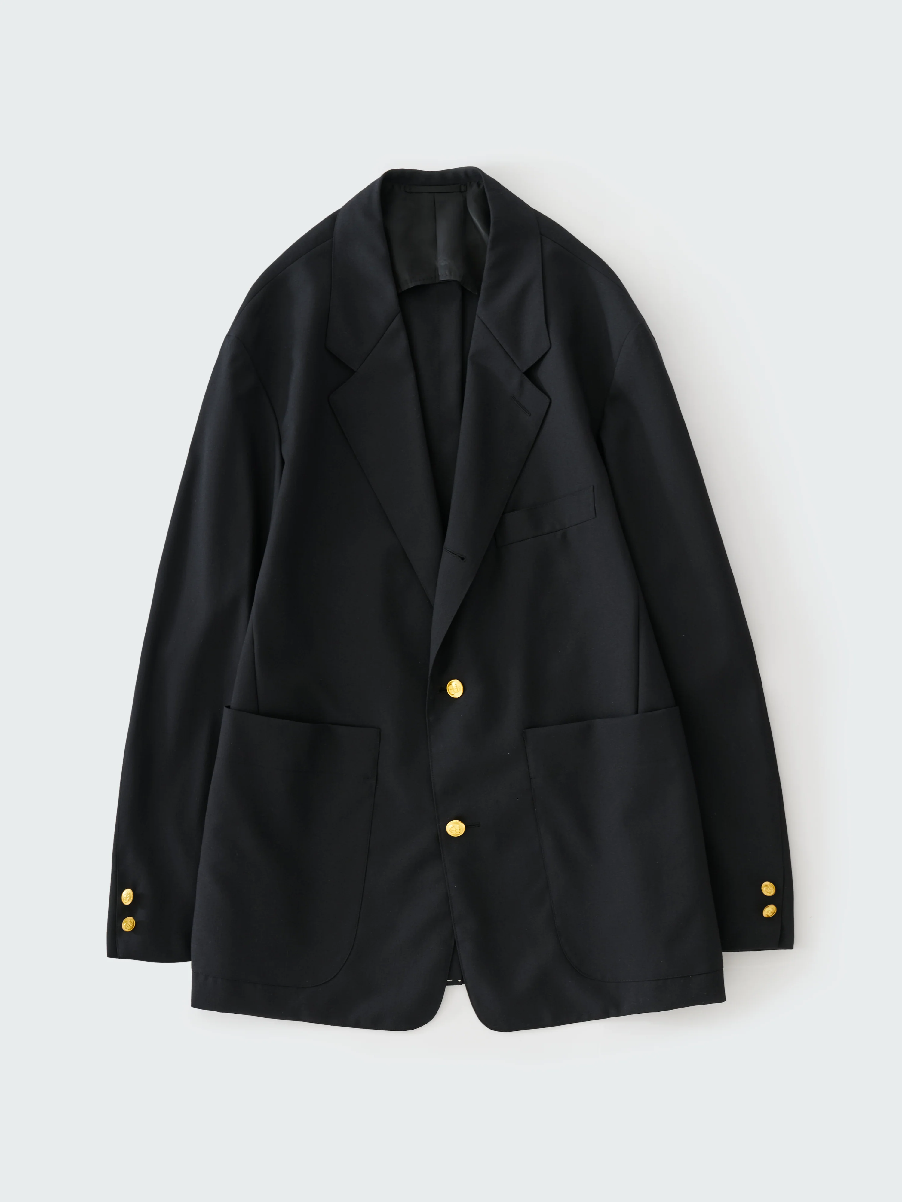 SN X BEAMS Plus Paul Tropical Wool Jacket in Darkest Navy - Image 7