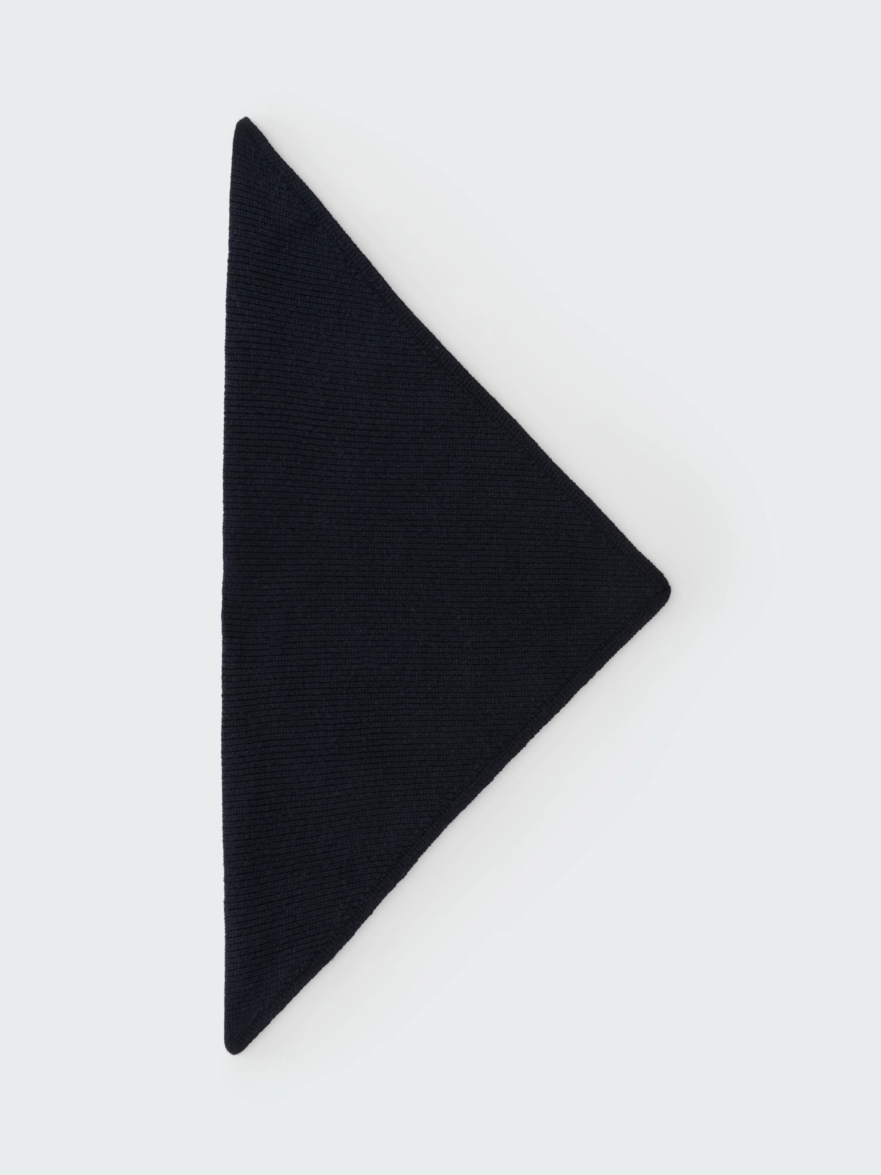 Pythagoras Scarf in Darkest Navy - Image 4