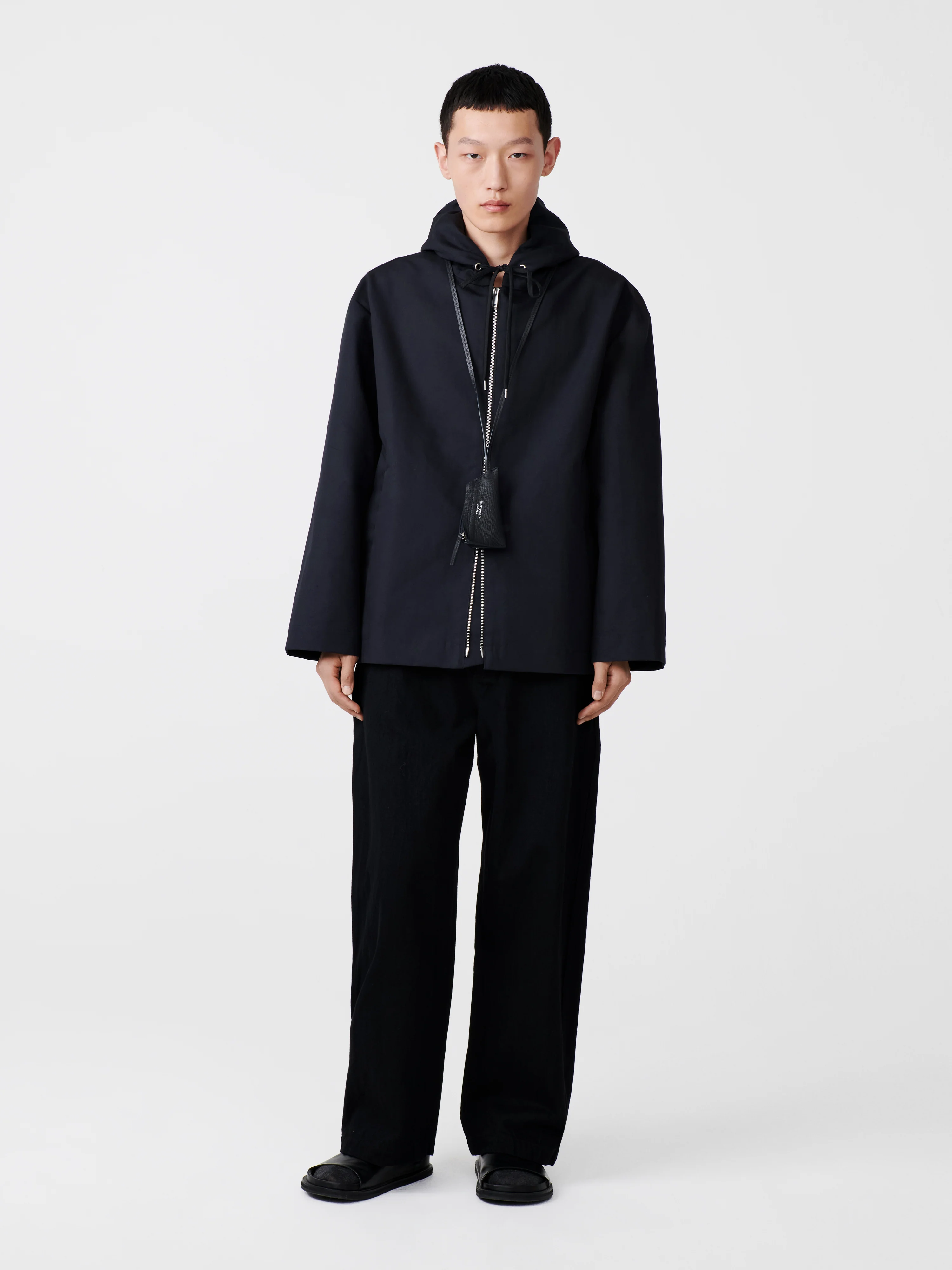 Raine Jacket in Darkest Navy - Image 2