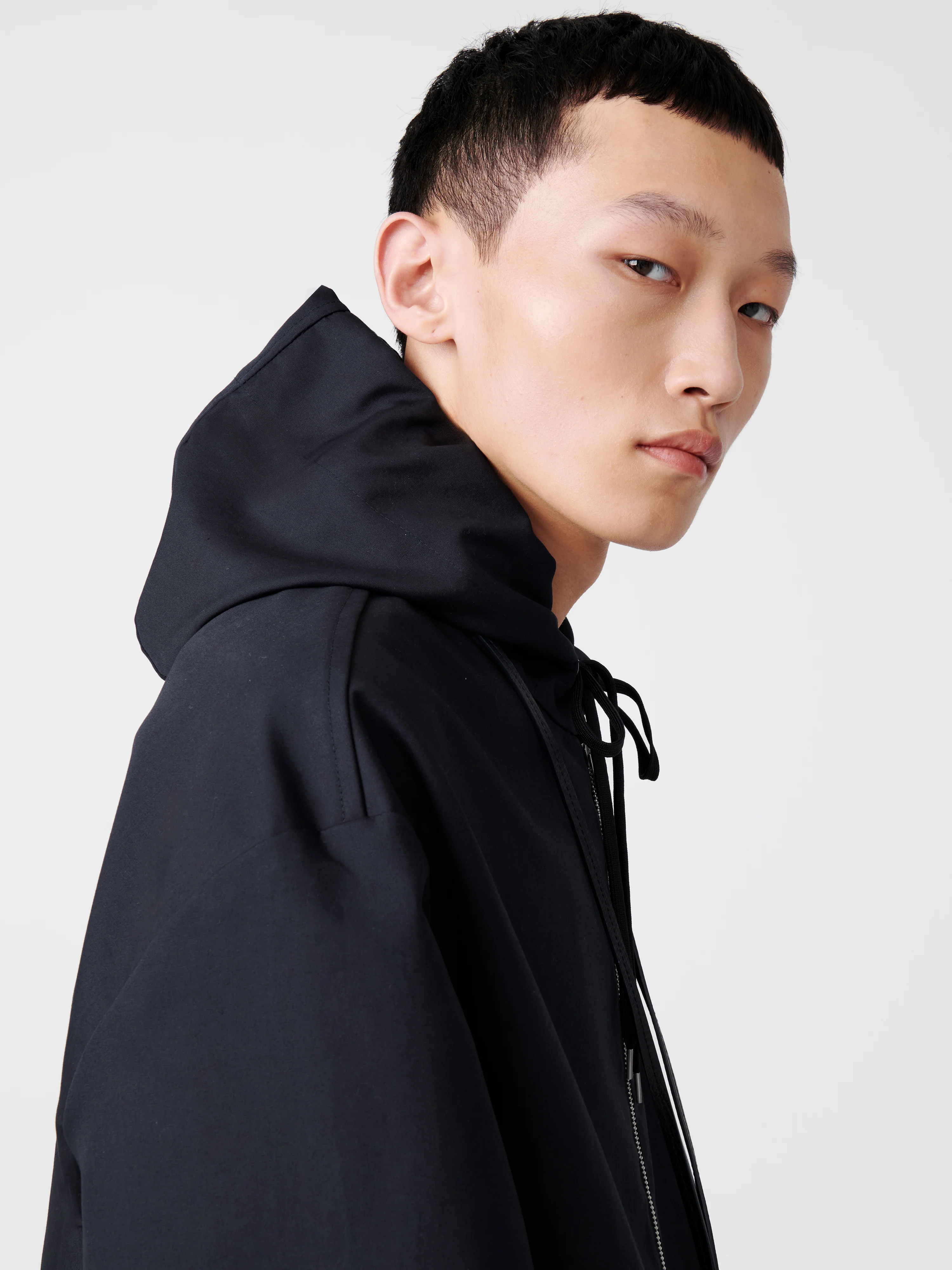 Raine Jacket in Darkest Navy - Image 5