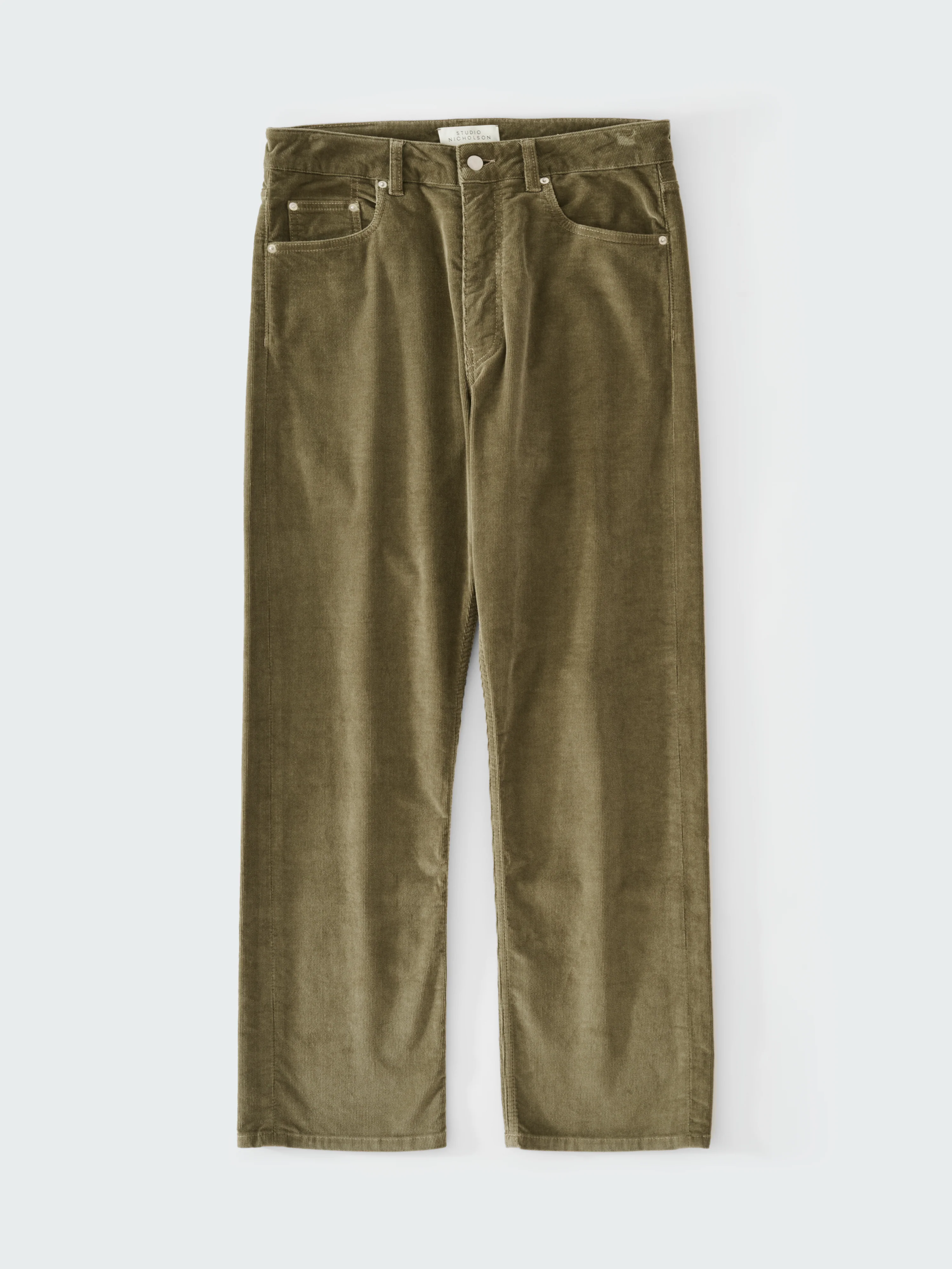 Riso Corduroy Pant in Lichen - Image 8
