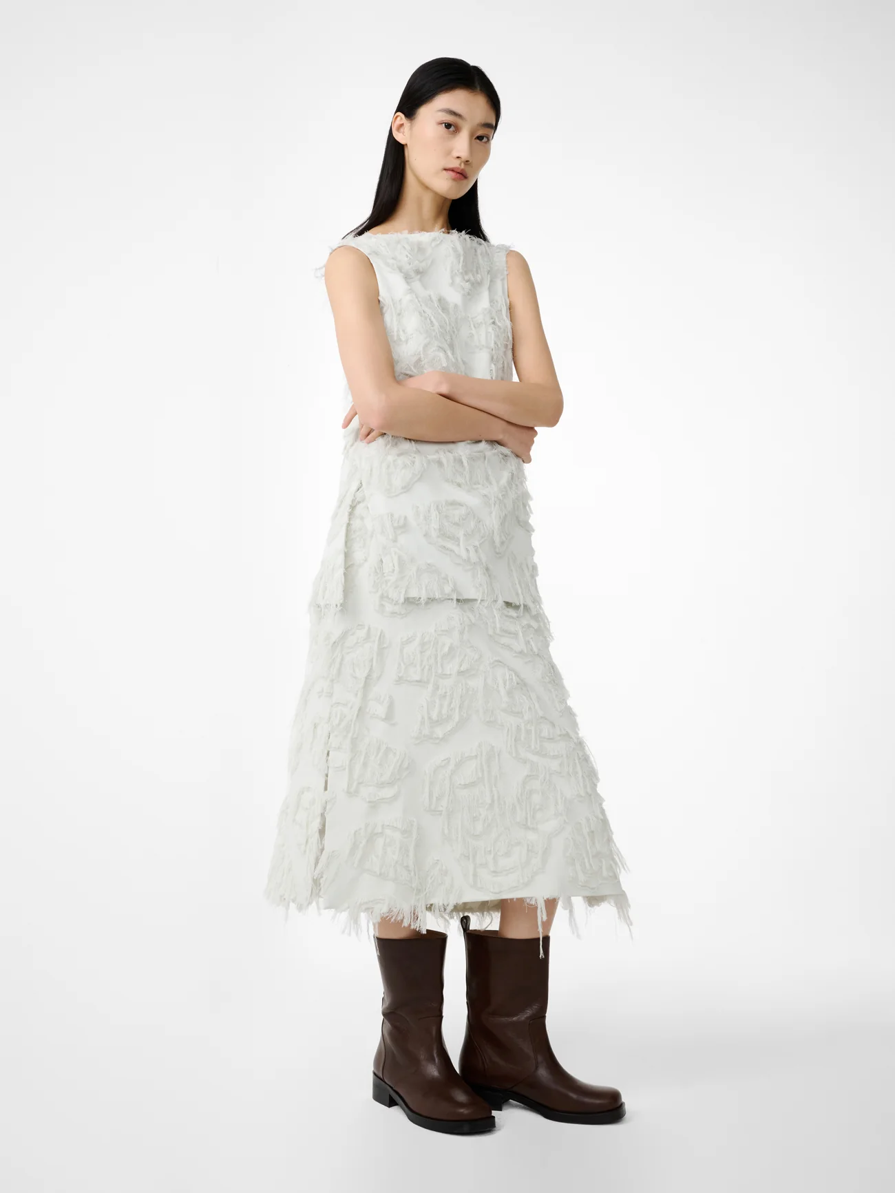 Roeper Skirt in Bone - Image 4