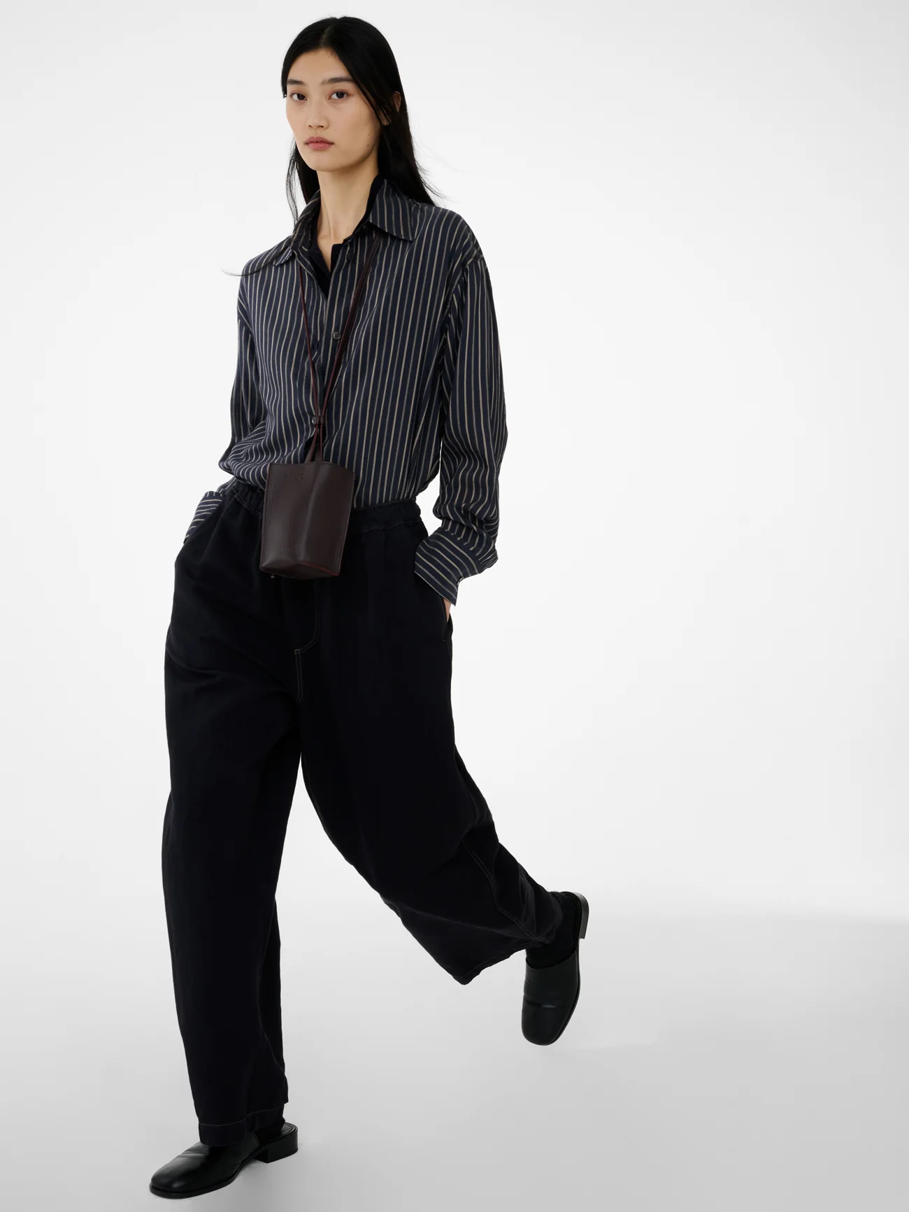 Rouen Shirt in Indigo Stripe - Image 4