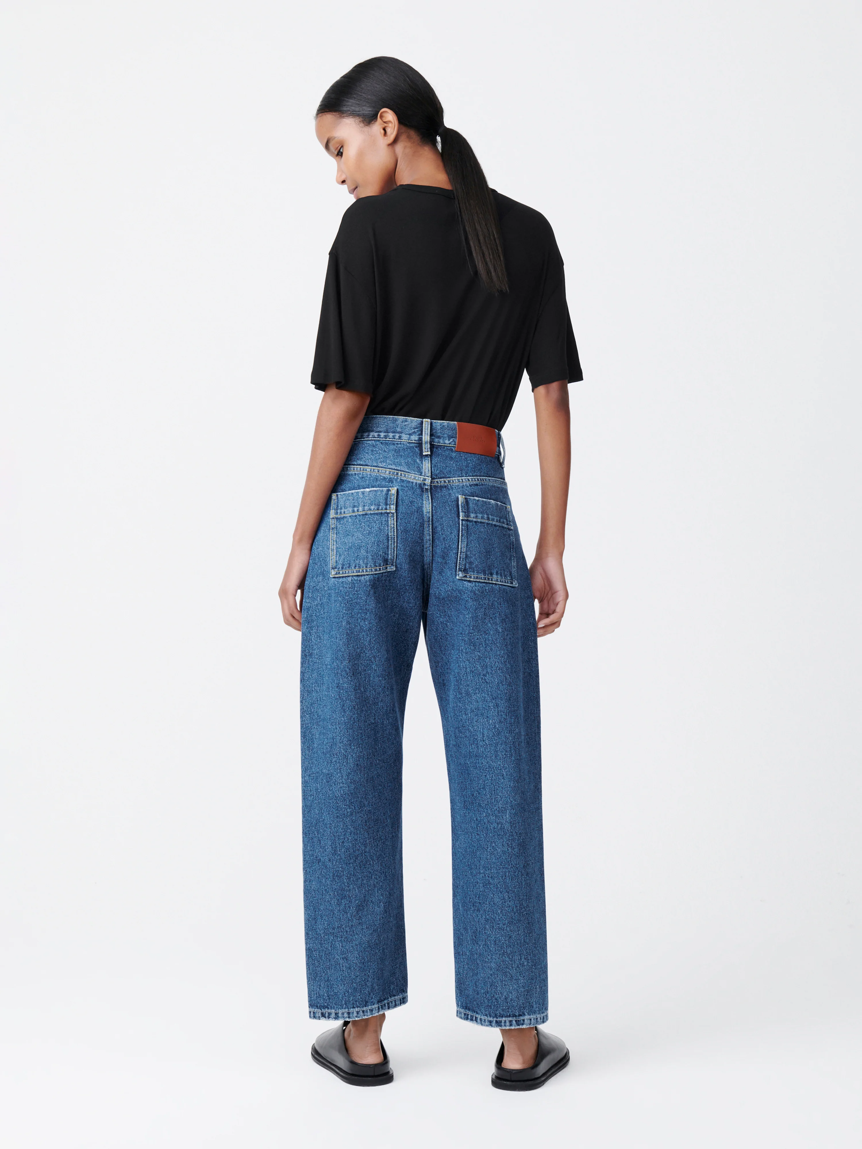 Ruthe Denim Pant in Beach Fade - Image 3