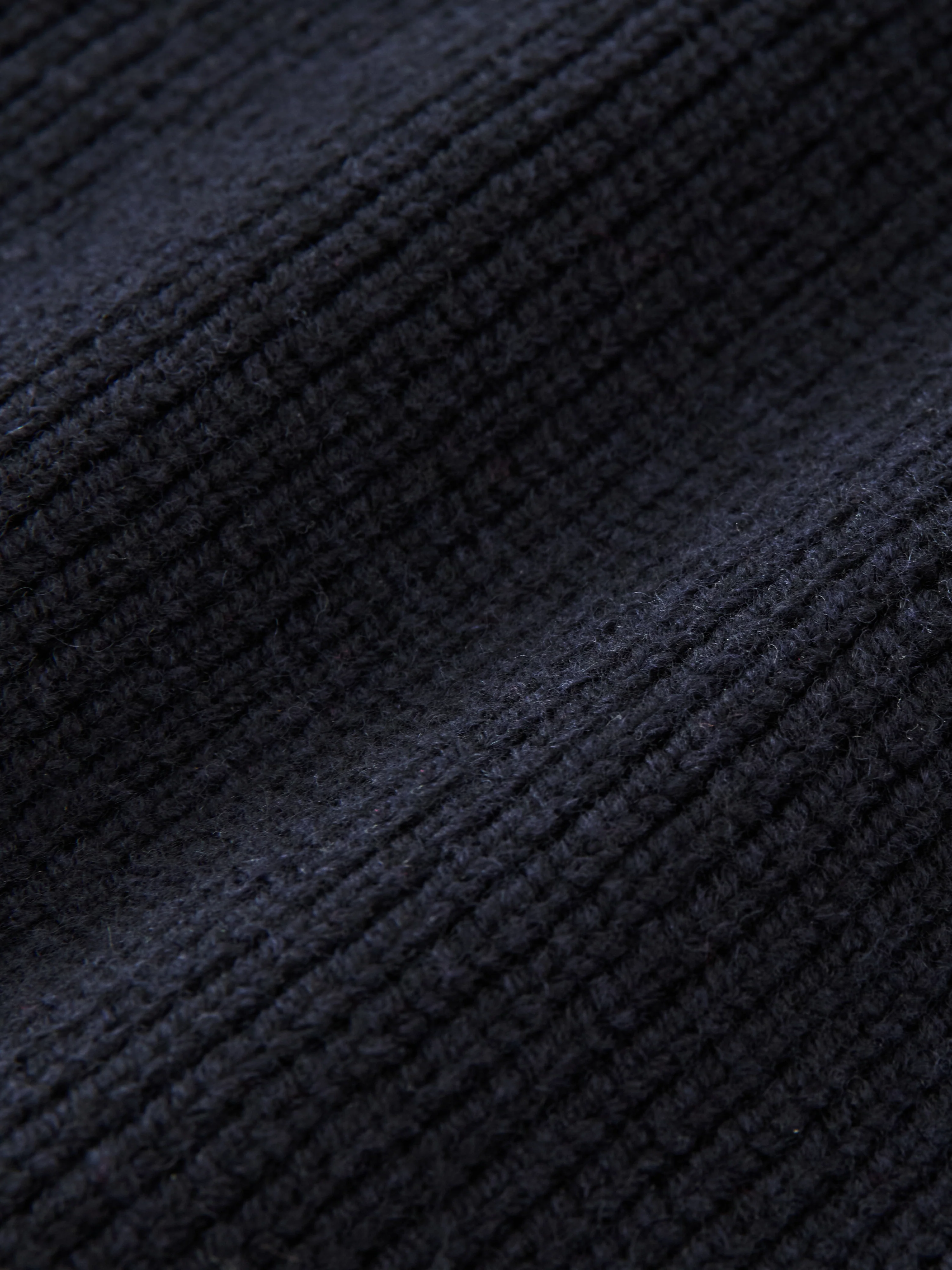 Sandos Knit in Darkest Navy - Image 11