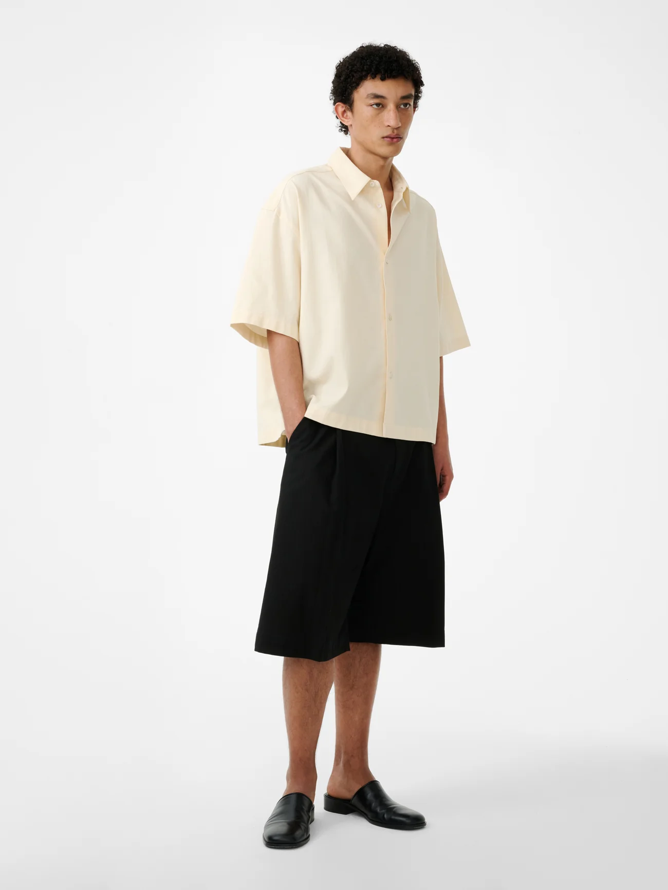 Sanko Shirt in Antique White - Image 4