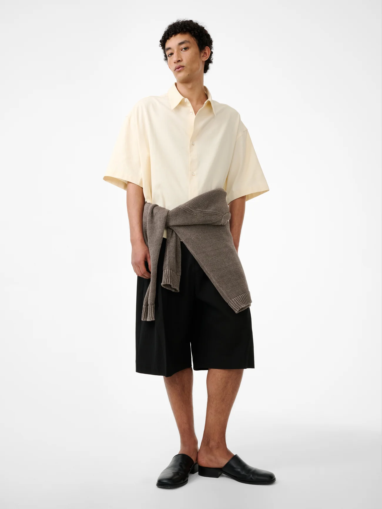 Sanko Shirt in Antique White - Image 7