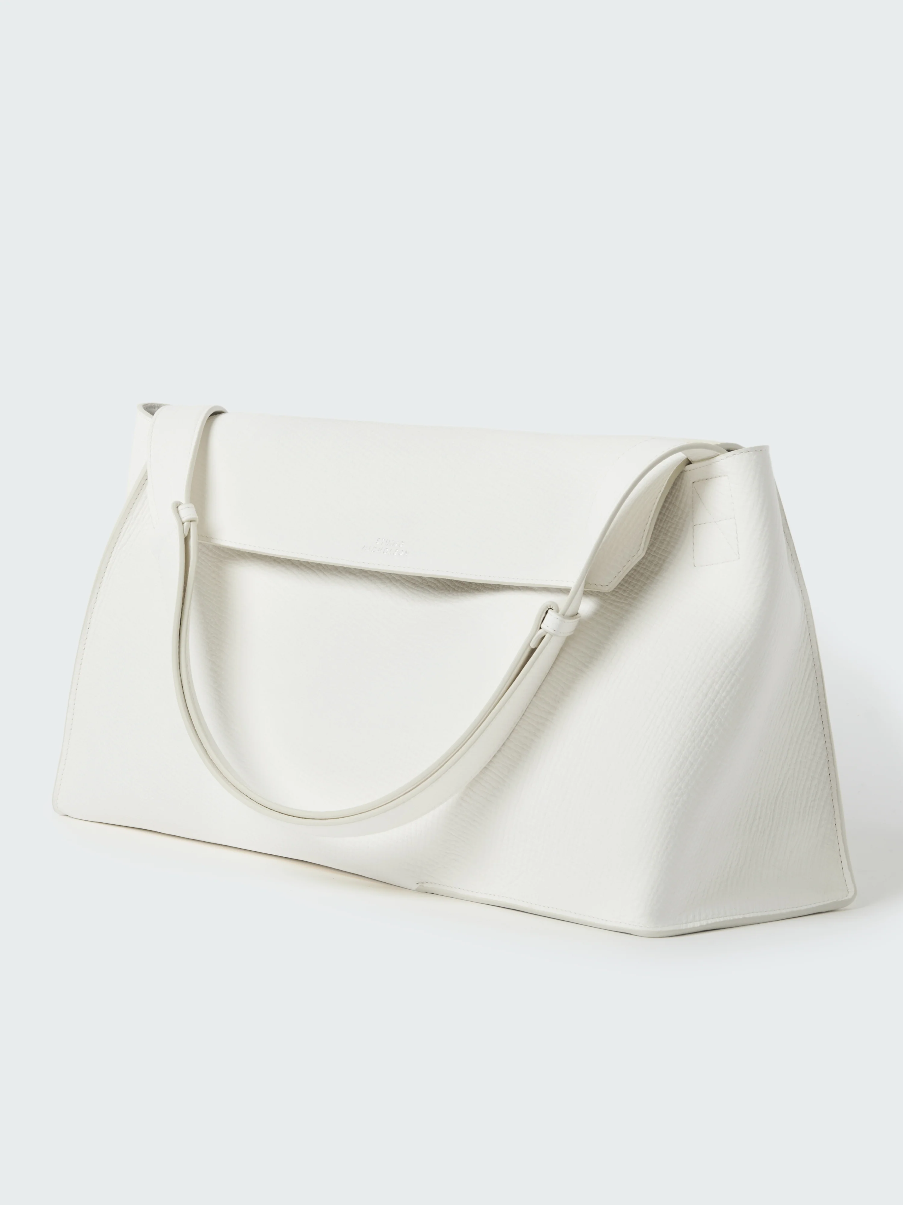 Shiboru Leather Bag in Parchment - Image 4