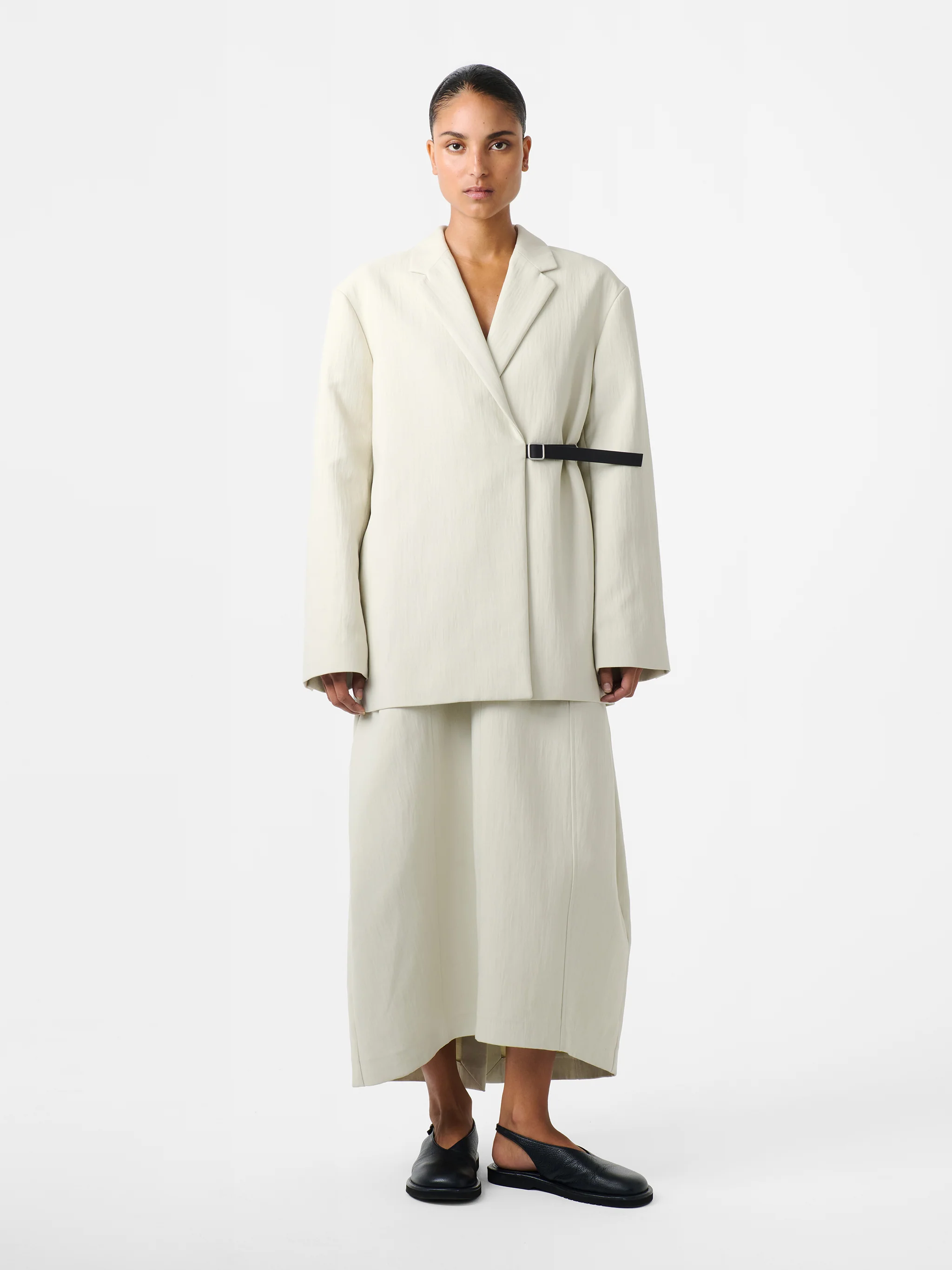 Silas Jacket in Dove - Image 3