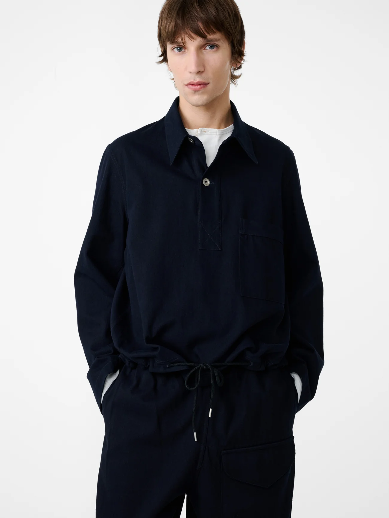 Stowe Shirt in Indigo - Image 3