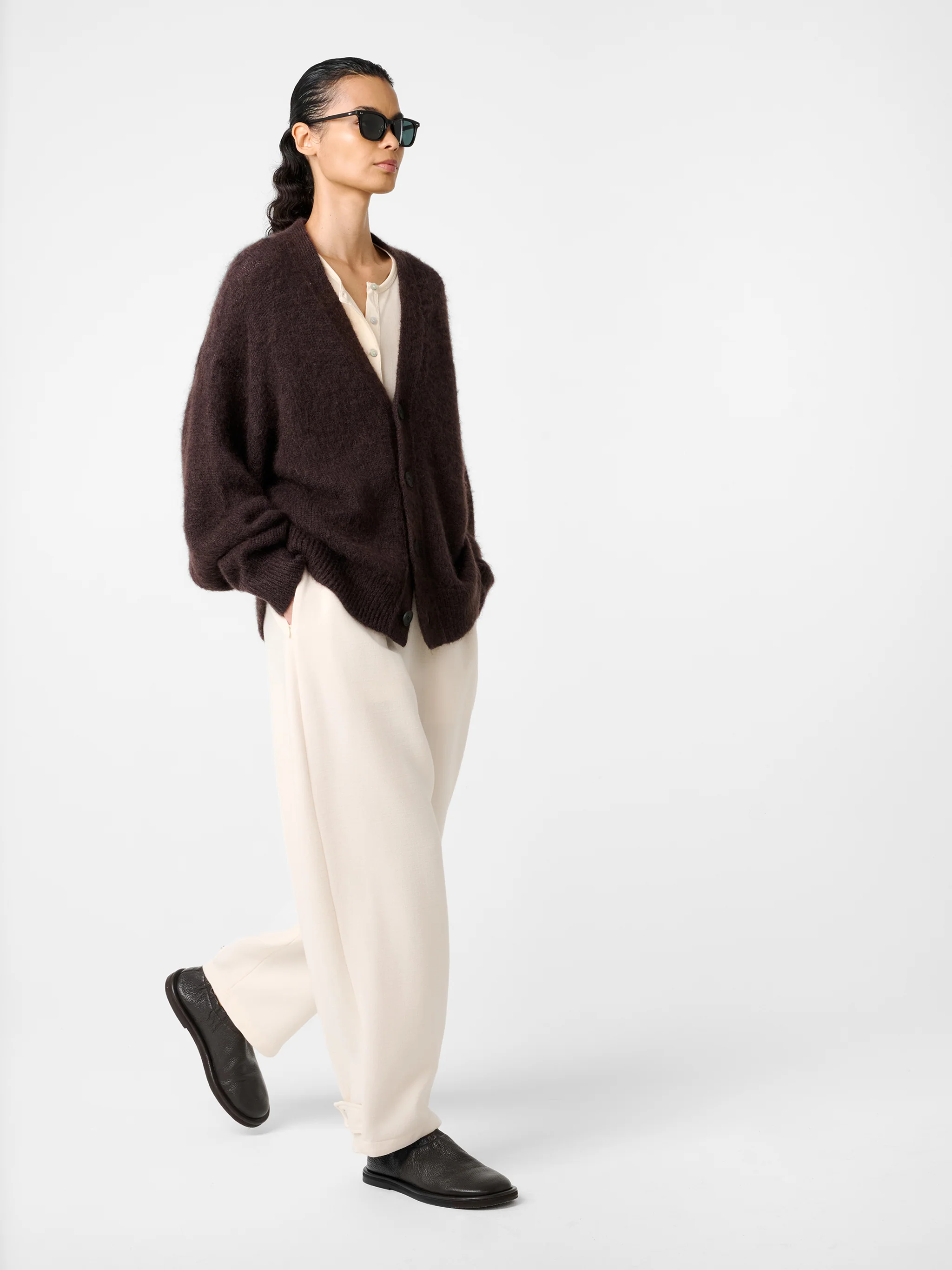 Trey Knit in Espresso - Image 3
