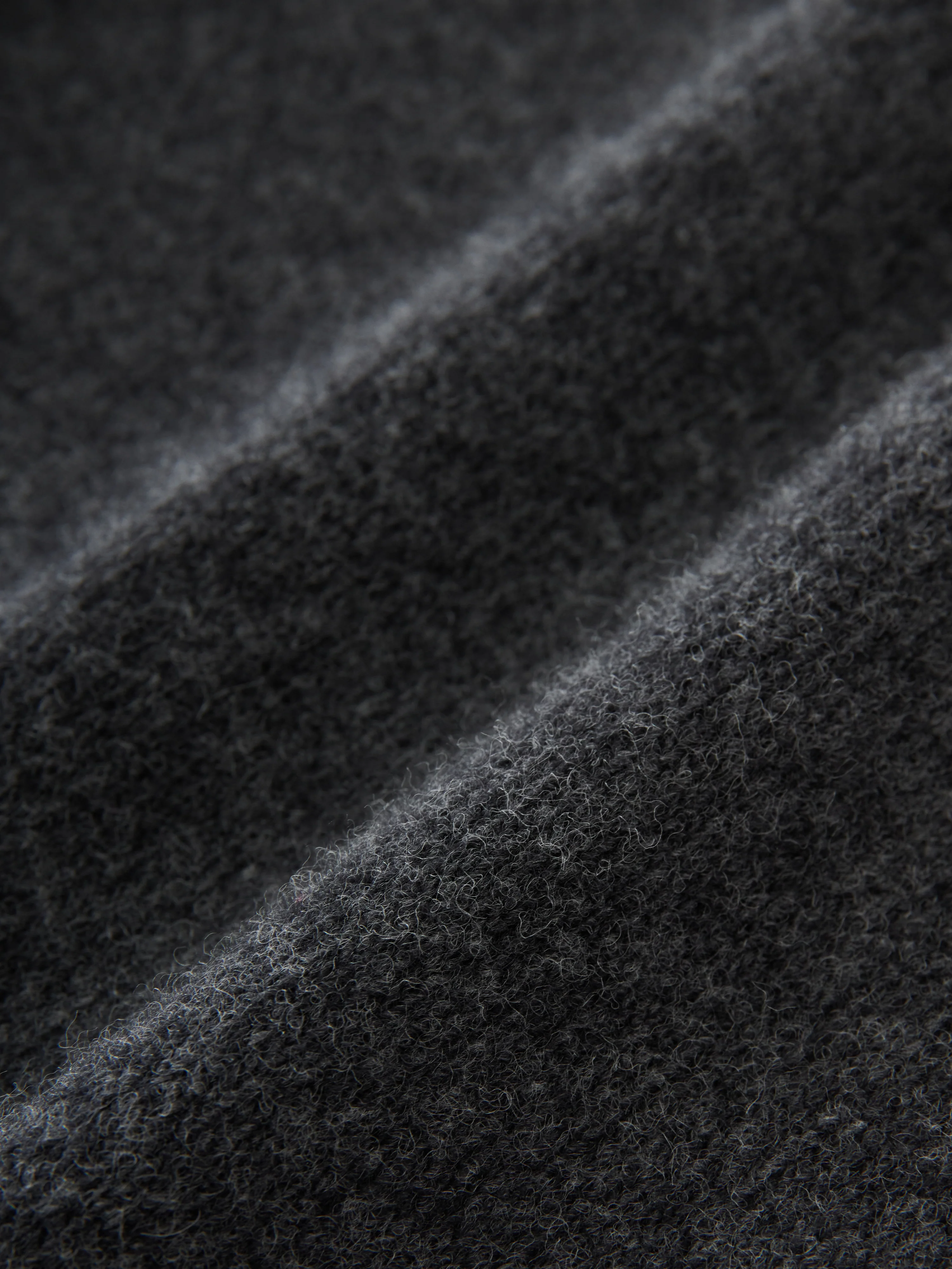 Trigon Scarf in Charcoal Marl - Image 4