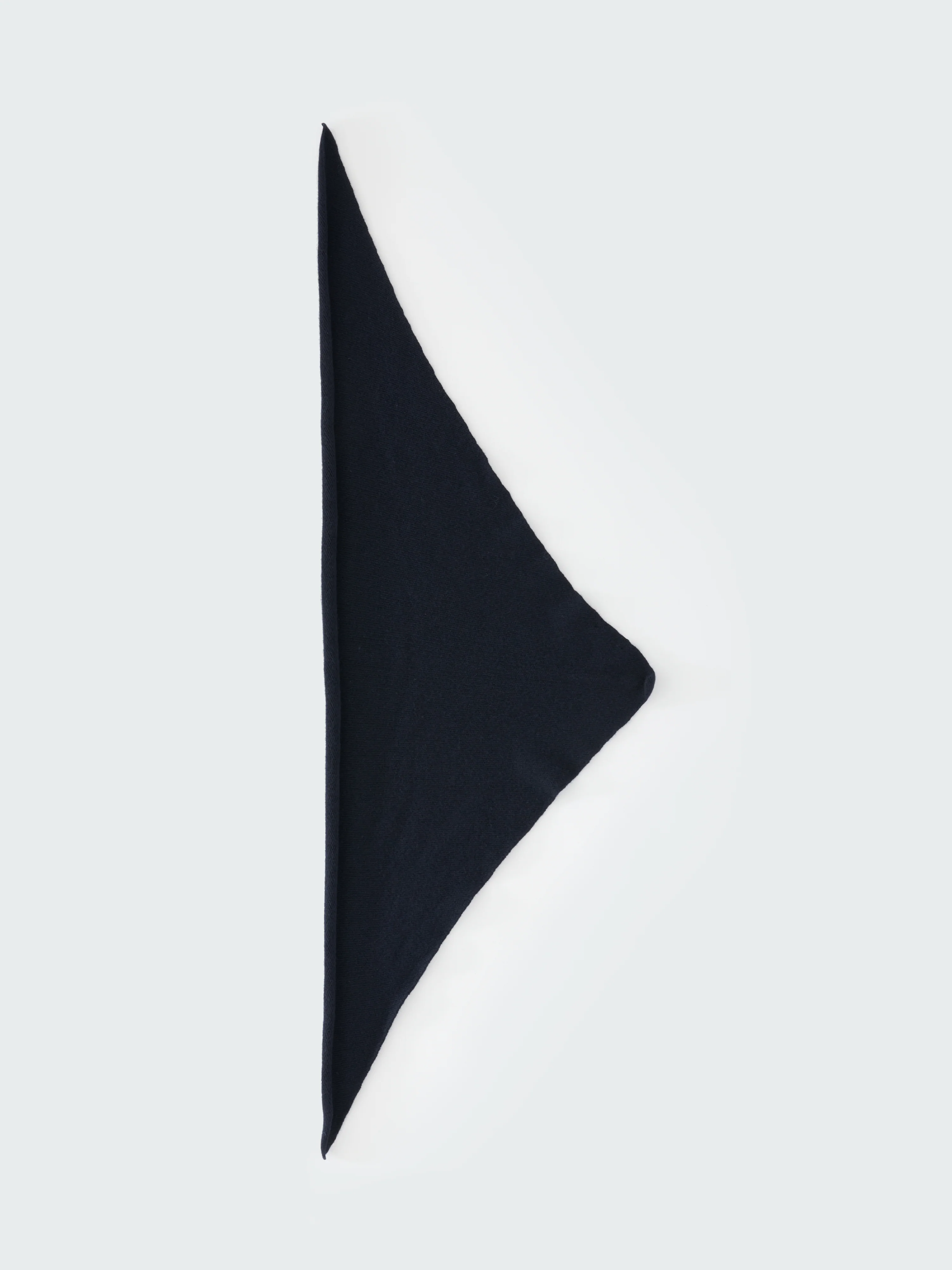 Trigon Scarf in Darkest Navy - Image 3