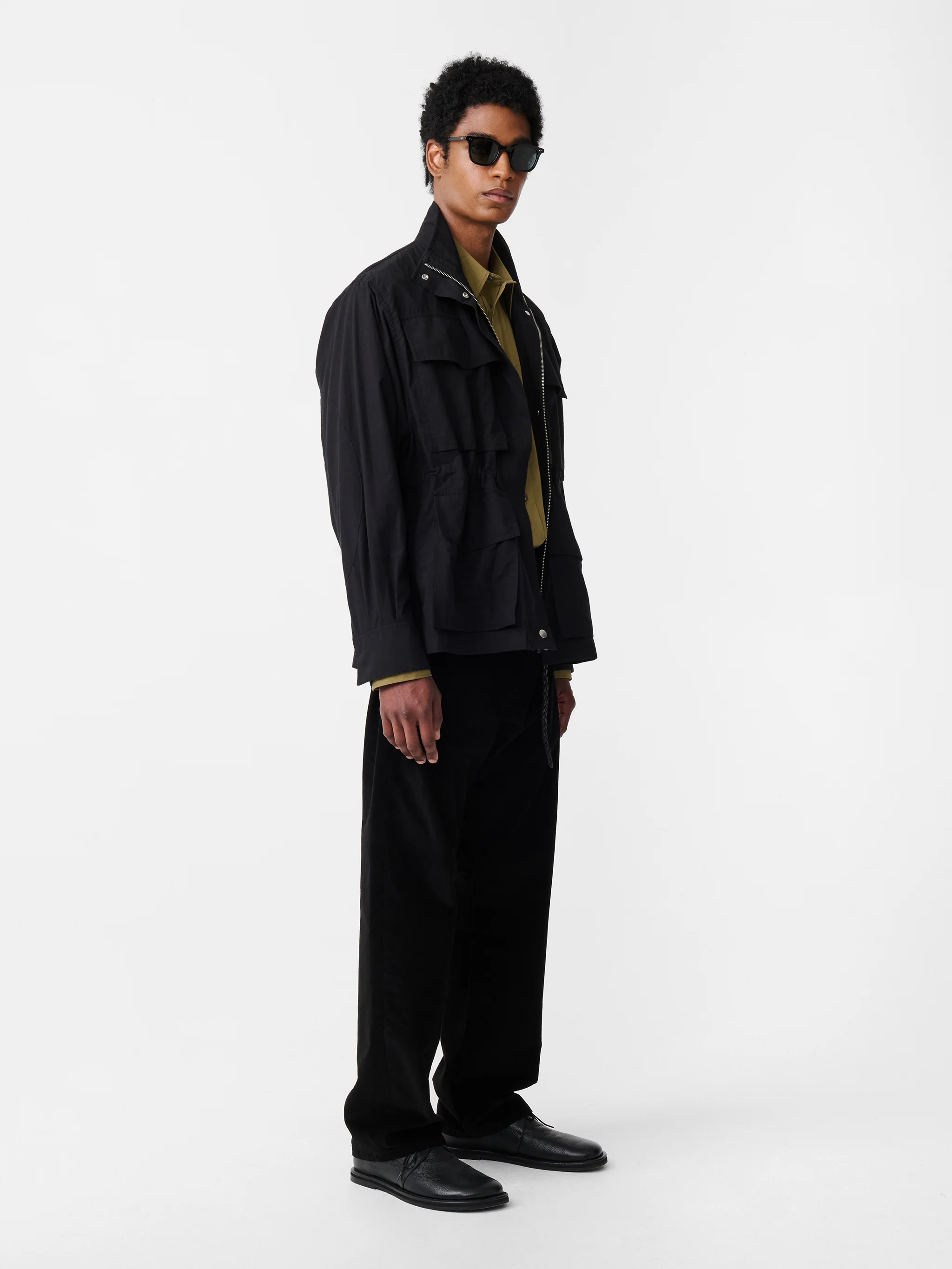Men's Vista Jacket in Washed Black - Image 3