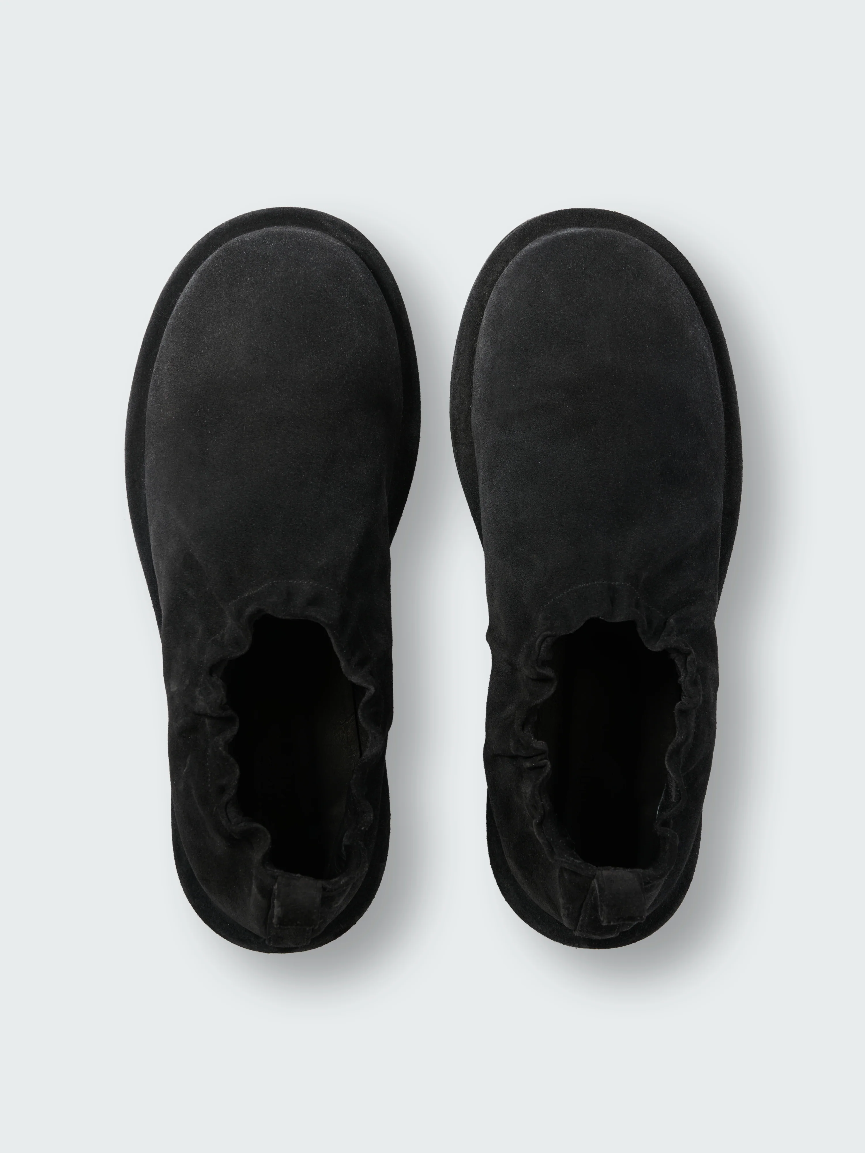 Women's Korine Suede Shoe in Offblack - Image 3