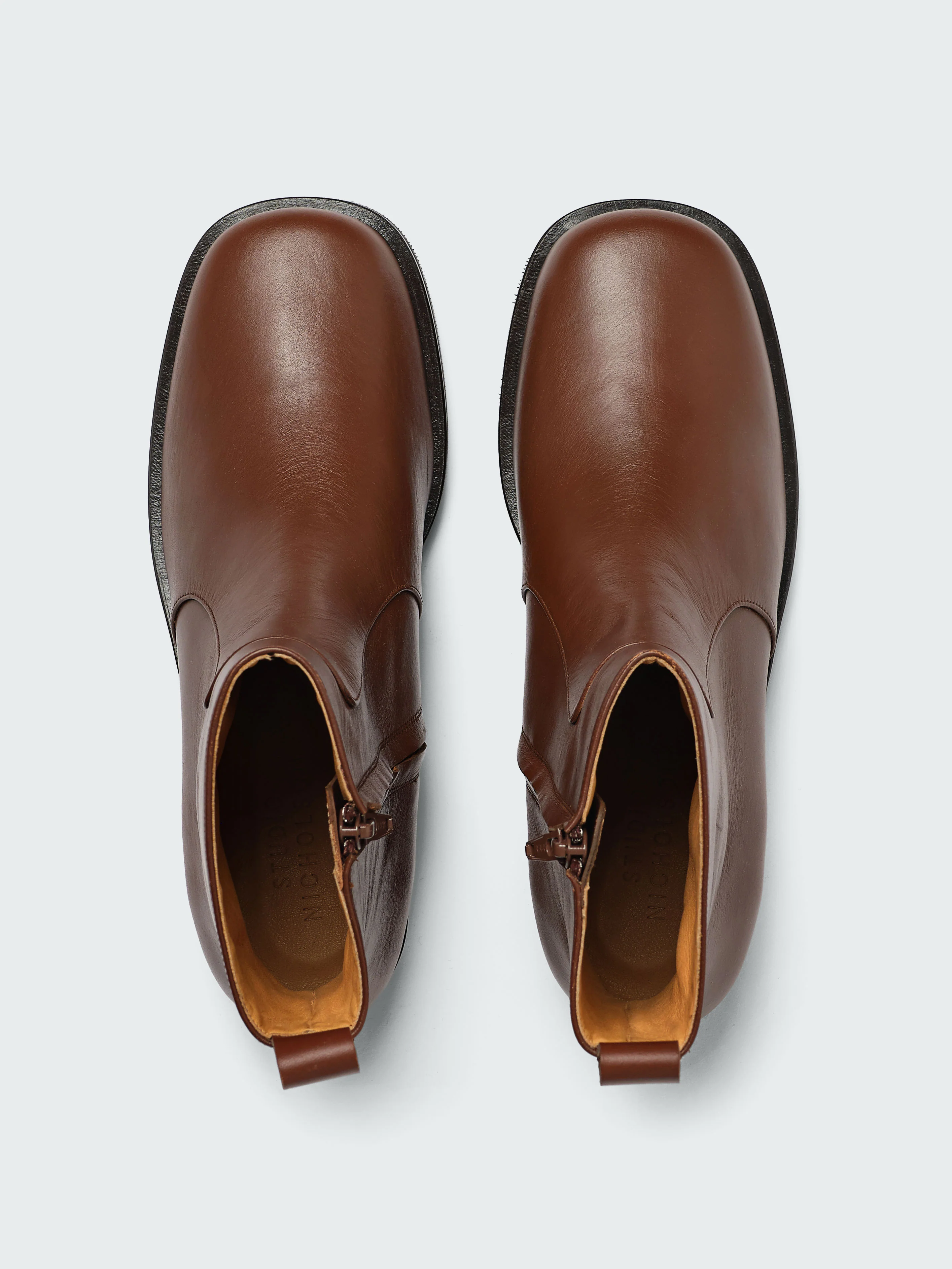 Women's Square Boot in Whiskey - Image 4
