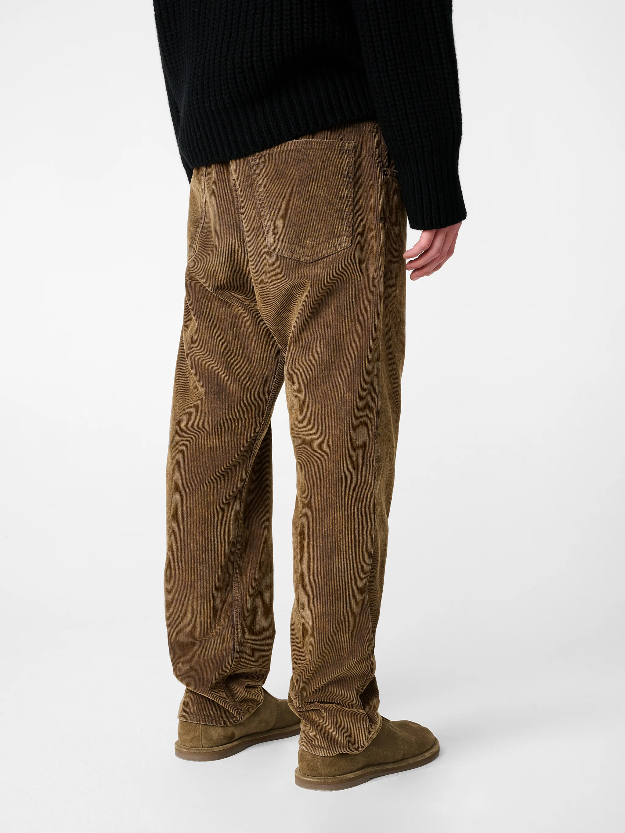 Woodstock Corduroy Pant in Soft Brown - Image 6